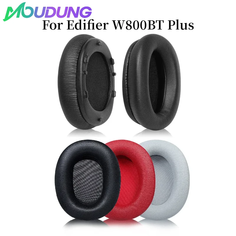 

MOUDUNG Replacement Earpads For Edifier W800BT Plus Headphone Ear Pads Cushion Soft Protein Leather Memory Foam Sponge Earphone