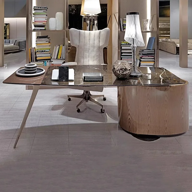 Schreibtisch aus Marmor
