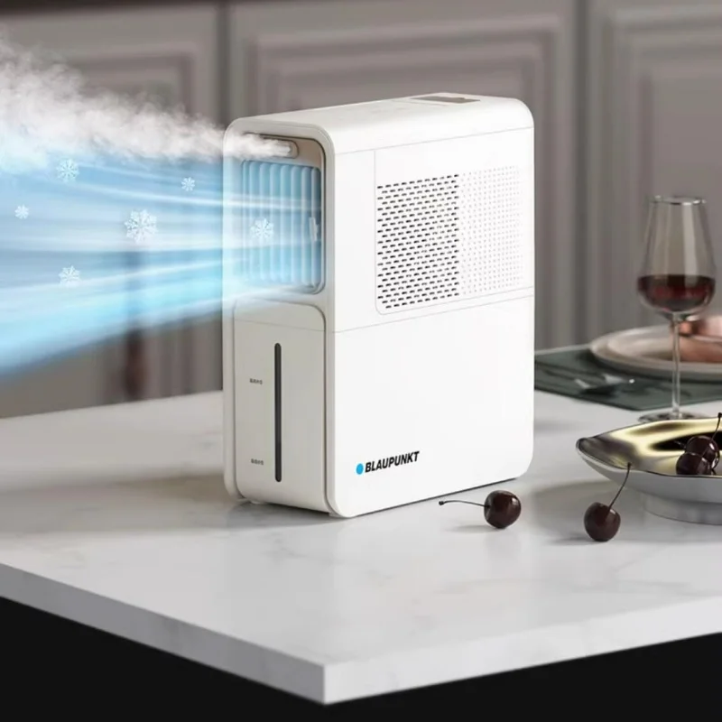 

Home Kitchen Ice Fog Machine Small Air Conditioning Fan Cooling Desktop Vertical Fan Humidification Water-cooled Fan