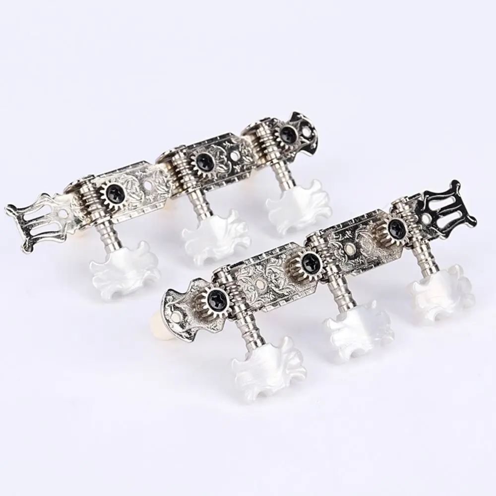 Metal Guitar Tuning Pegs With Screws Guitar Keys Parts Machine Heads Tuners Easy To Operate Guitar Optimization Parts