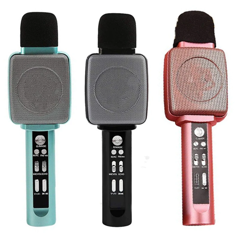 Children's Musical Microphone,With Bluetooth Speaker And Voice Converter Is The Best Toy And Gift For Children