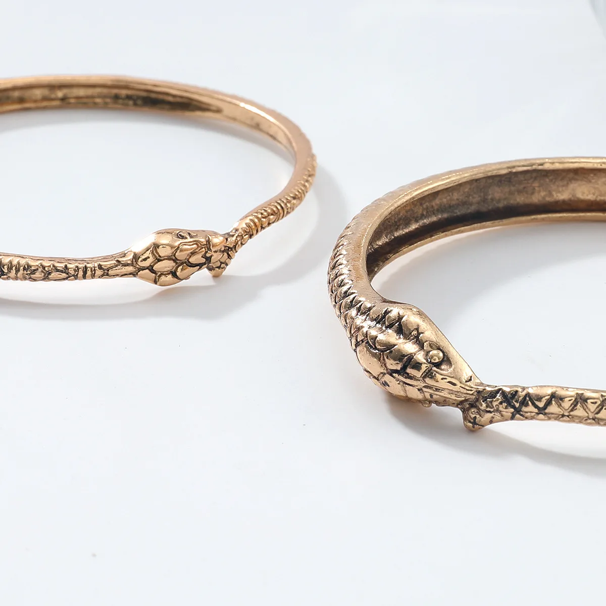 مجموعة ZAA مبالغ فيها مكونة من 5 قطع سوار ريترو للنساء #5