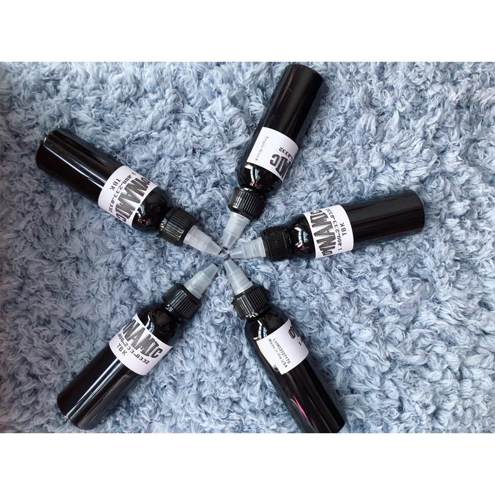 30ml/60ml Tinta De Tatuagem Preta Profissional DIY Tatuagem Pigmento Prática Tatuagem Tinta Body Art Paint Tatuagem Cor Pigmento Tatuagem