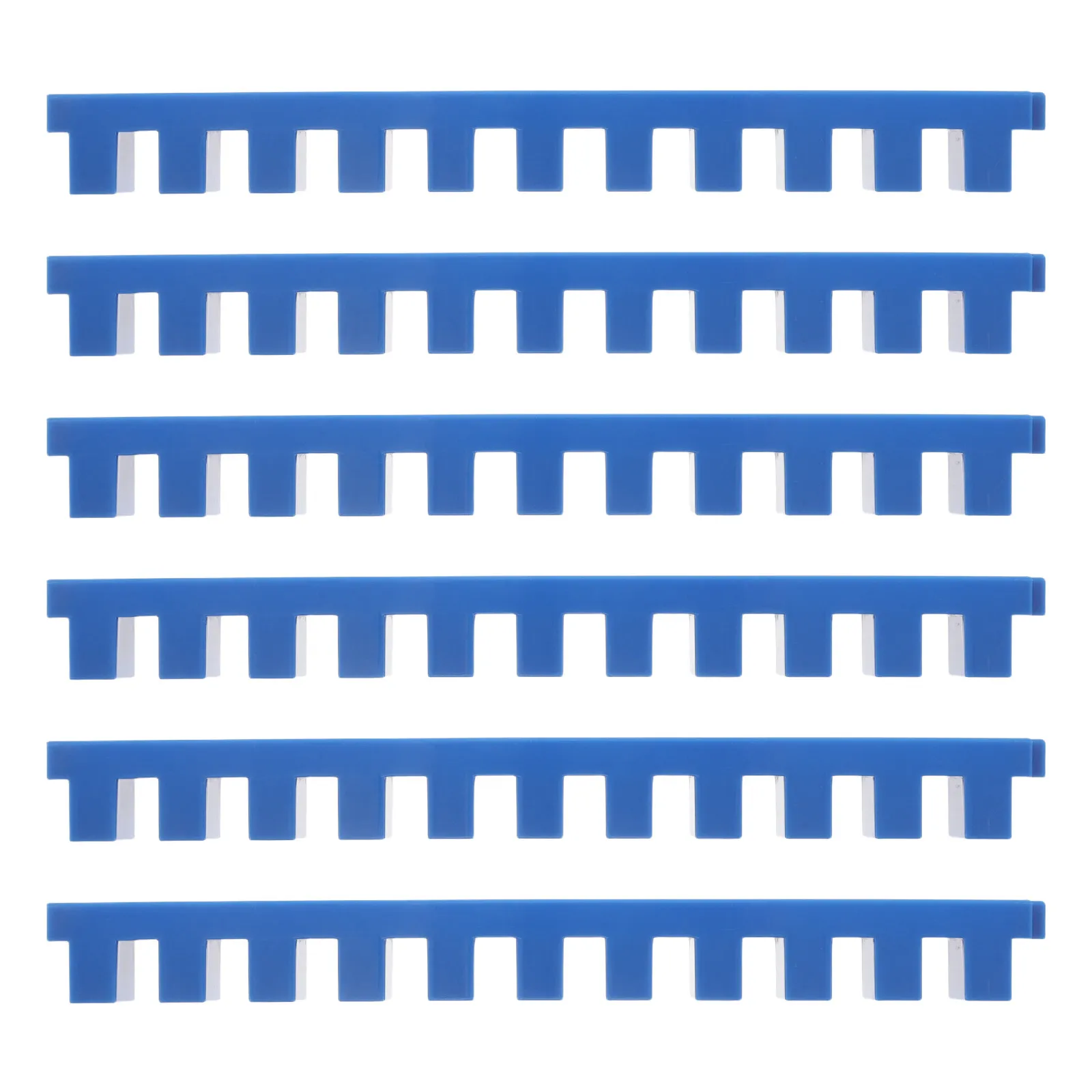 مجموعة توصيل الدومينو المكونة من 6 قطع - إعداد سهل لتحديات البناء الإبداعية بألوان زاهية، لعبة تكديس ثابتة وممتعة للأطفال والعائلة