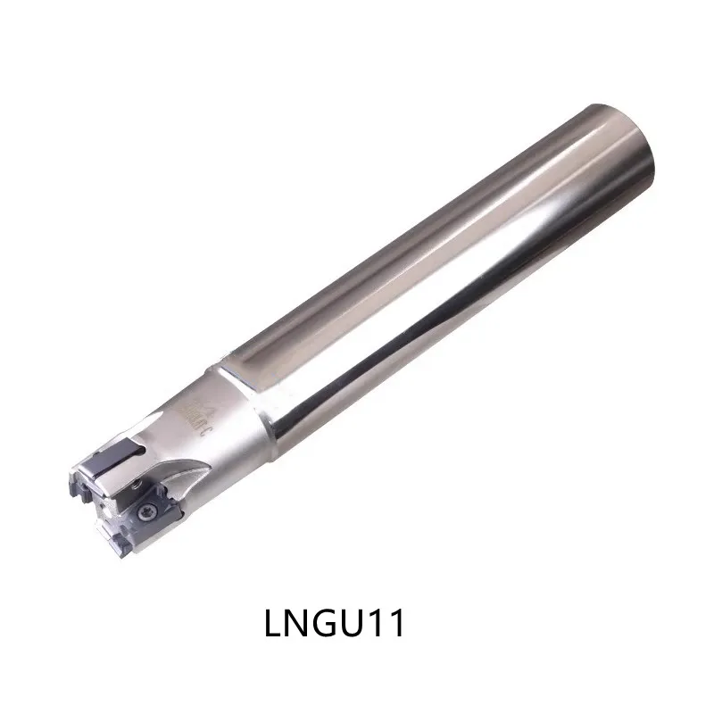 

LNGU11 Milling Fast Feed Cutter Lengthened Handle Alloy Cnc Hardened Aseismic Rod Machine Inserts Tool milling cut