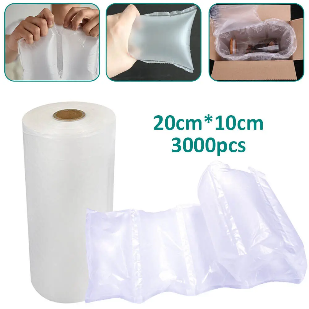 Cuscino d'aria da 3000 pezzi per pellicola per sacchetti macchina 20 * 10 cm cuscino a bolle