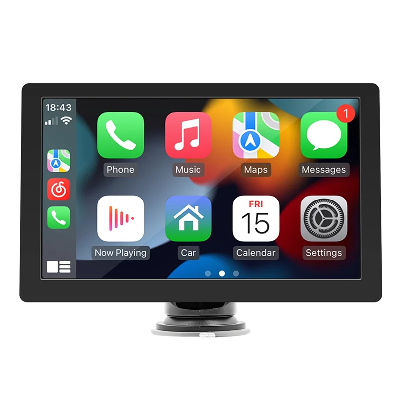 

9Inch Car IPS Touch Screen Car Portable Radio Bluetooth MP5 Multimedia Navigation Stereo Wireless Carplay Android Auto