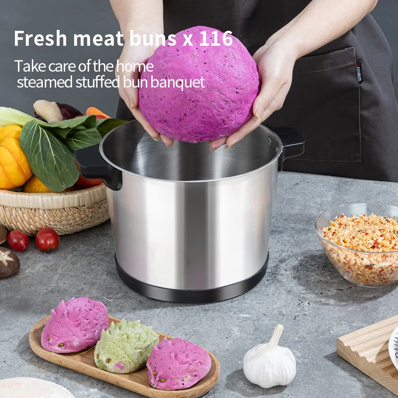 Electrical and Home Mini Pull Knife Cooking 1.5 Hamburger Ground Chopper Fufu Mixer Frozen Multifunctional  Meat Chopper Cutter