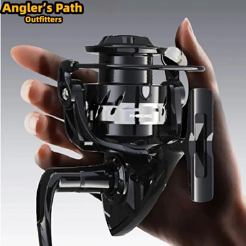 

Handing Lite 2 Spinning Fishing Reel Smooth Long Casting Metal 3 Plus 1 Bearings 6 5 Kg Drag 5 2 To 1 Gear Ratio Lure Saltwater