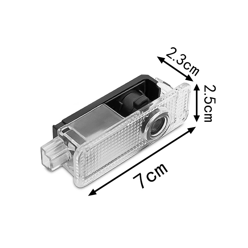 LED 웰컴 라이트 자동차 문짝 프로젝터 램프, 미니 쿠퍼 원 S JCW 컨트리맨 R56 R50 R53 R55 F56 F55 R60 R57 액세서리, 2 개