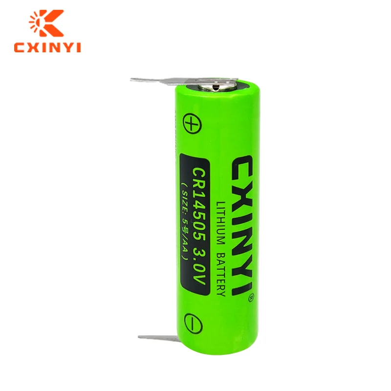 CXINYI CR14505 with Welding Foot 3V Disposable Lithium Manganese Battery Wireless Monitoring Sound and Light Smoke Detector