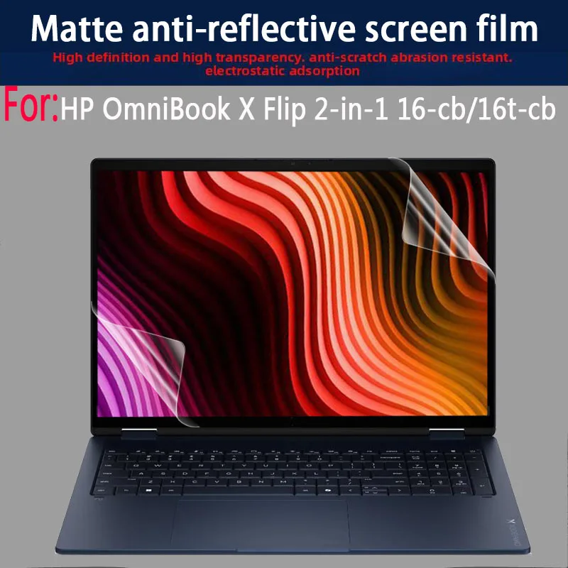 For 16-inch HP OmniBook X Flip 2-in-1 16-cb/16t-cb Screen film Computer screen protective film Anti-peep film Anti-blue film