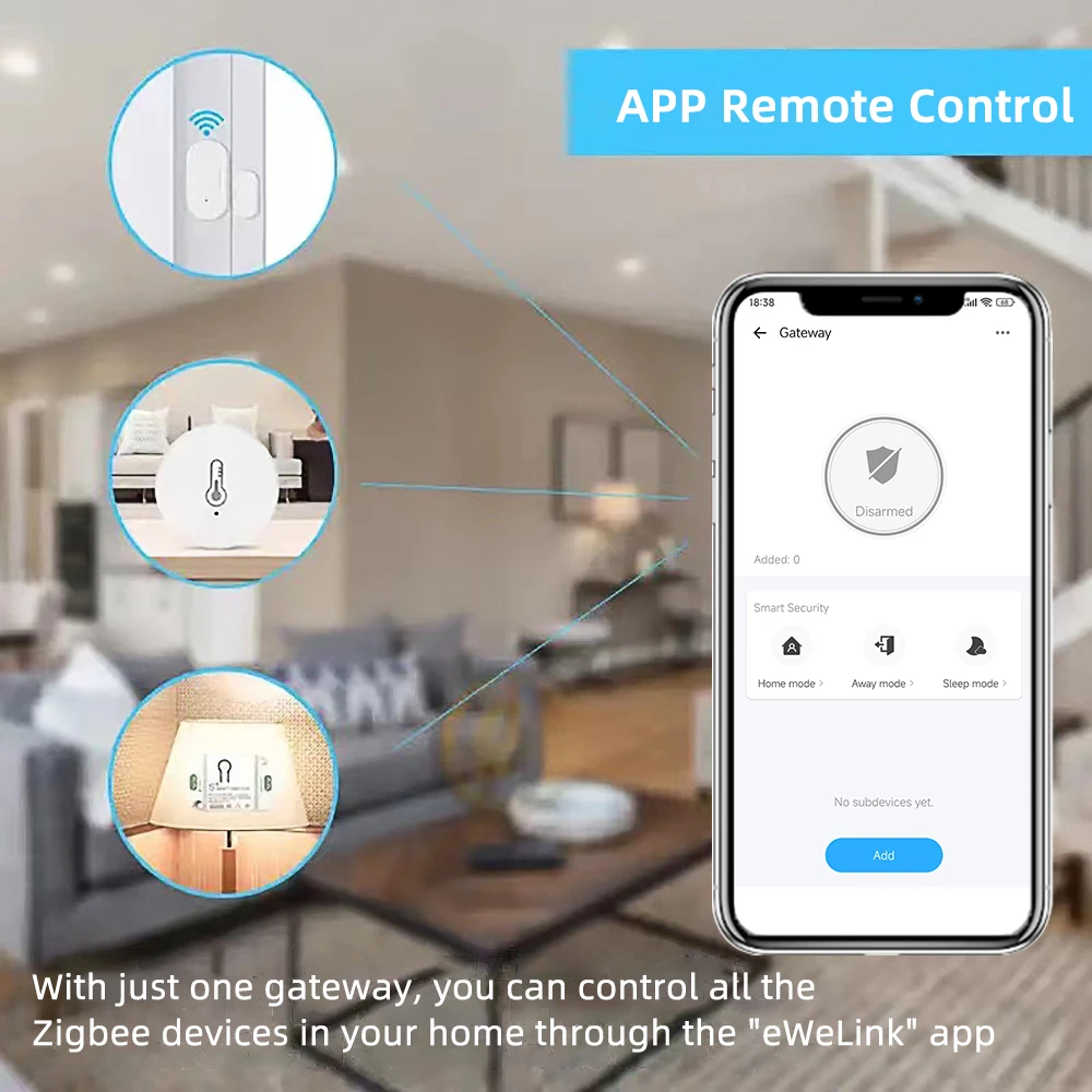 Ewelink Zigbee 3.0 Gateway Hub Smart Wireless Bridge Controller Home Automation Control Center Funktioniert mit Alexa Google Assistant