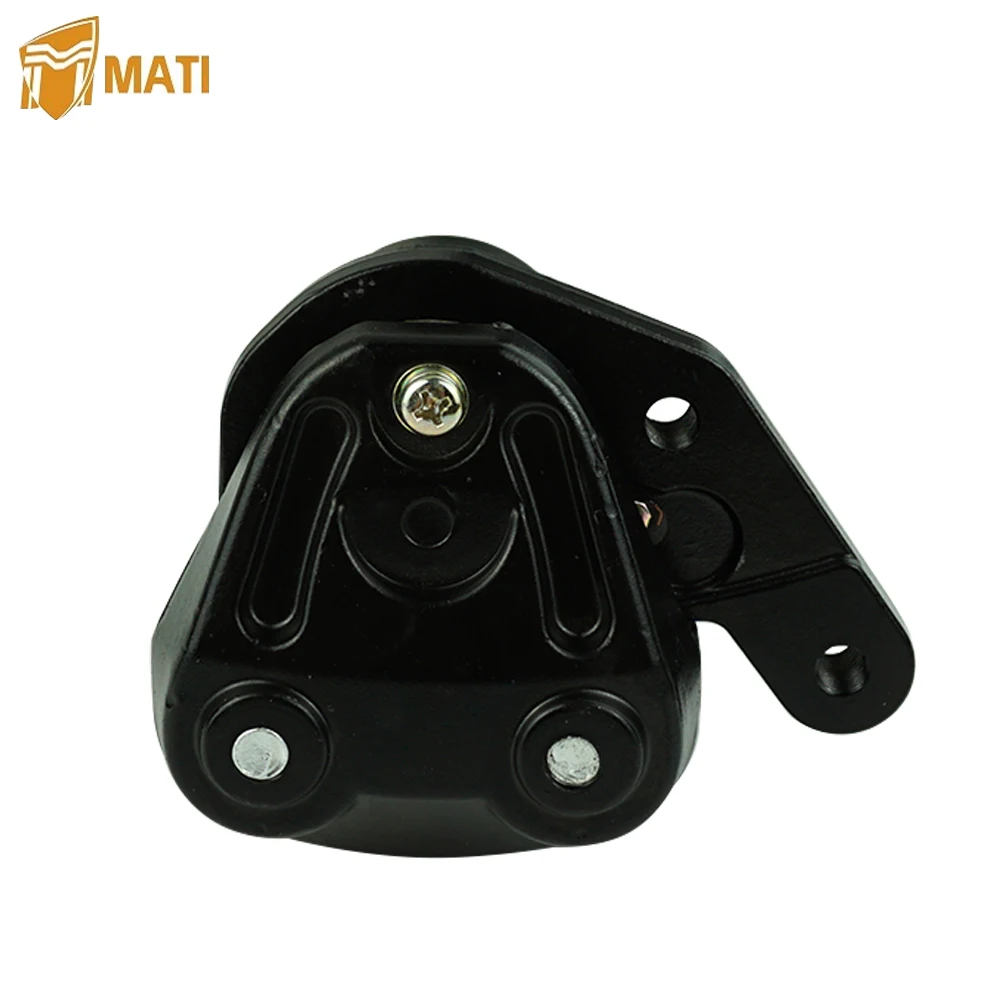 Conjunto de pinças de freio dianteiro esquerdo Mati, pinça de disco com almofadas, Kawasaki Z1 900, H2, 750, 43041-004