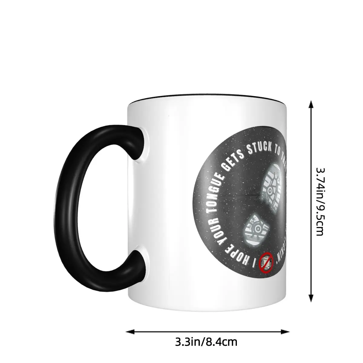 I Hope Your Tongue Gets Stuck To That Boot You're Lickin Mug Ceramic Coffee Cups Tea Mugs Milk Cup Drinkware Gift for Friends