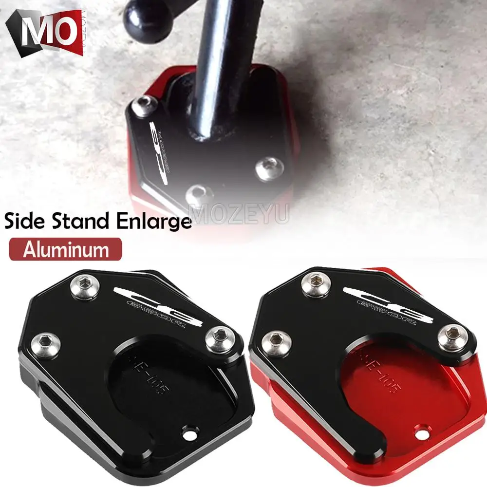 

Side Stand Enlarger Kickstand Enlarge Plate Extension Pad For Honda CB650R CBR650R 2018-2023 CB650F CBR650F 2011- 2023 2022 2021