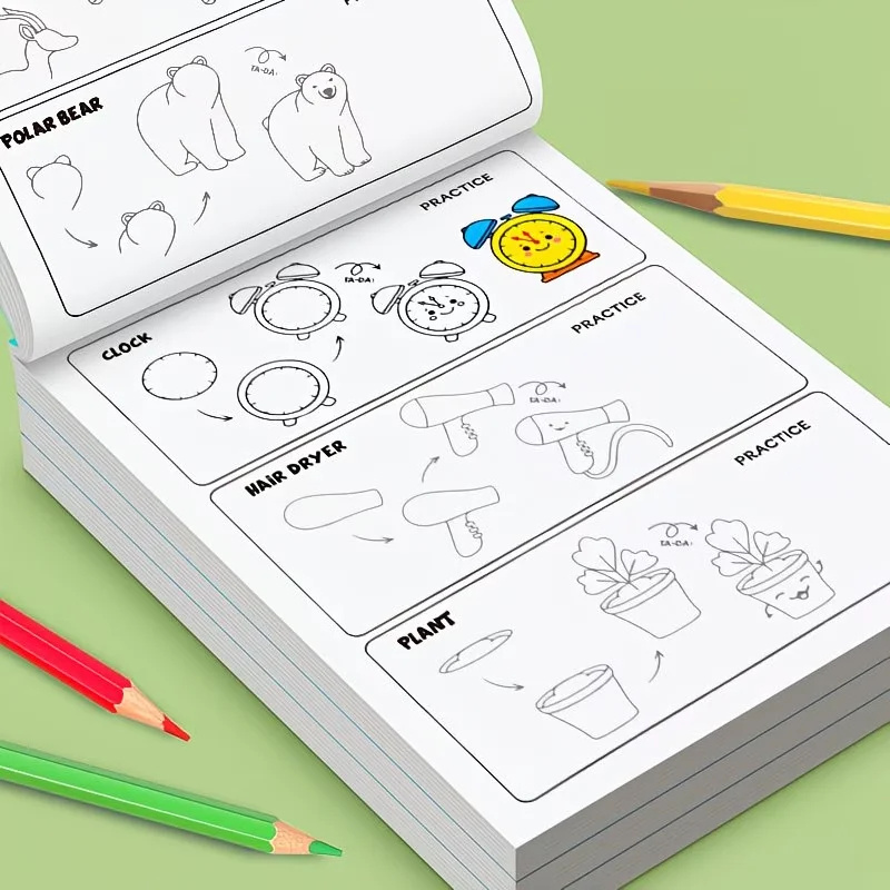 

200+ Step-By-Step Drawing Book | A Guide for Drawing Enthusiasts To Draw Anything, Coloring Book