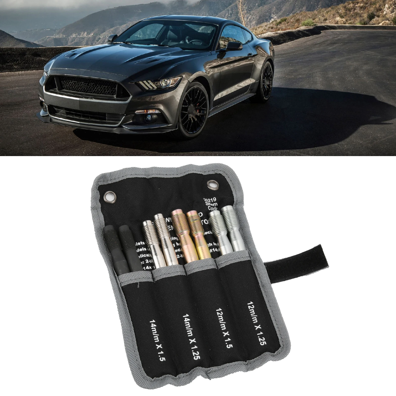 Ausgleichsstift für Radnaben, 135 mm Länge, korrosionsbeständige Radbolzen aus Stahllegierung, rostfrei, für Autos