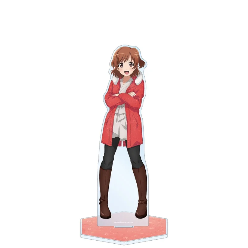Revue Starlight Anime Peripherals Acrylic Standee Clear Vivid Print With Base Tabletop Decoration Collectible Souvenir Keychain
