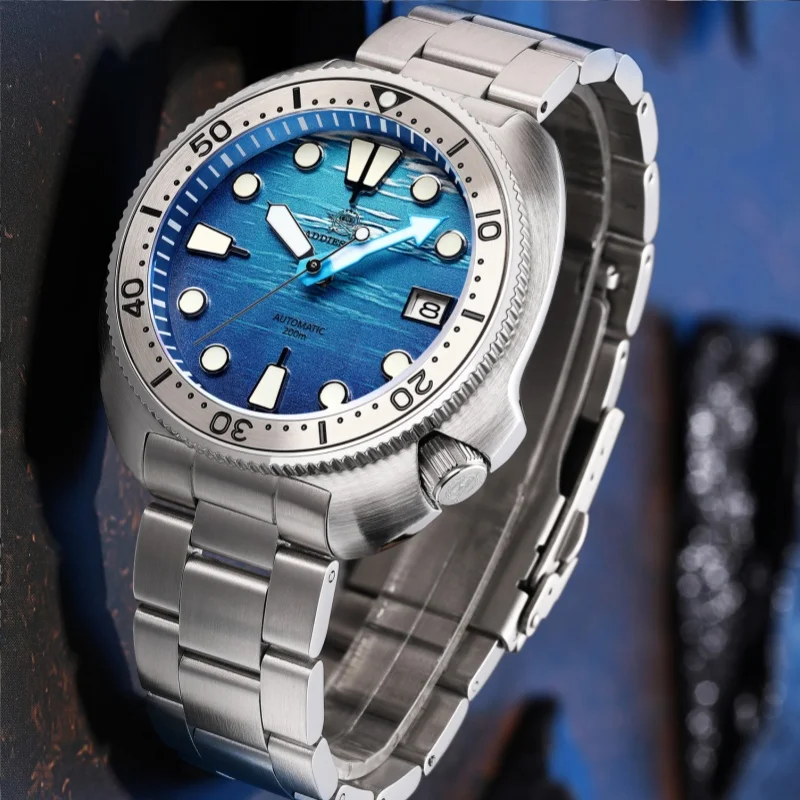 ADDIESDIVE Men Fashion Automatic Watches Sapphire Crystal Casual BGW9 Luminous 20Bar Diving Montre Homme NH35 Mechanical Watches