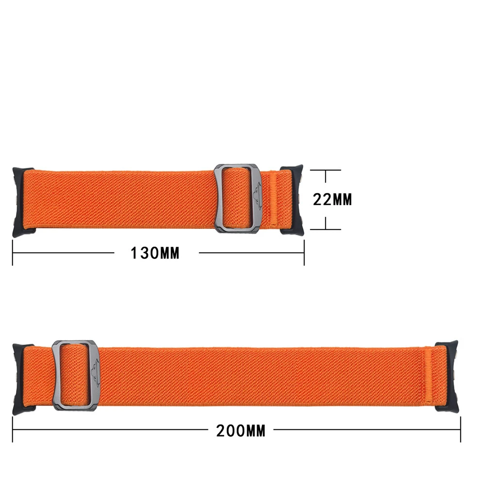 حزام ساعة لساعة جوجل بيكسل 3 45 ملم مضفر قابل للتمدد رياضي ناعم حزام ساعة معصم Bullhead حزام بإبزيم منزلق