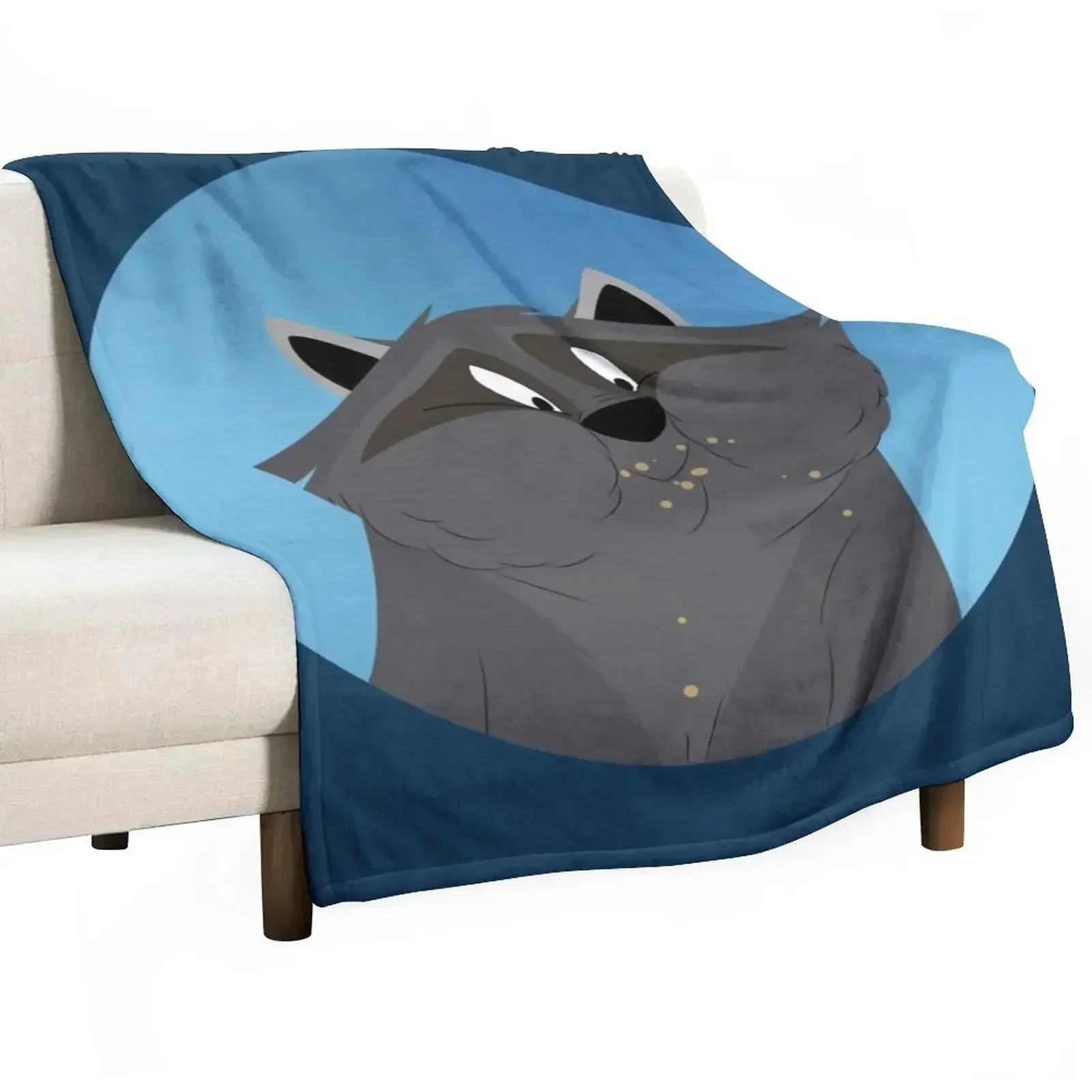 

Meeko Pocahontas Throw Blanket Shaggy Furry Soft Blanket for Bedroom Living Room