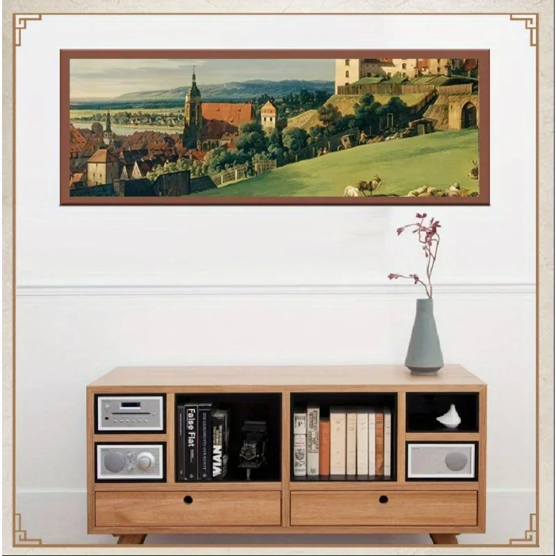 High Quality Adult 1000pcs Paper Puzzle The Scenery of Bernardo Educational Game Home Decor Wall Display Relief Leisure Toy