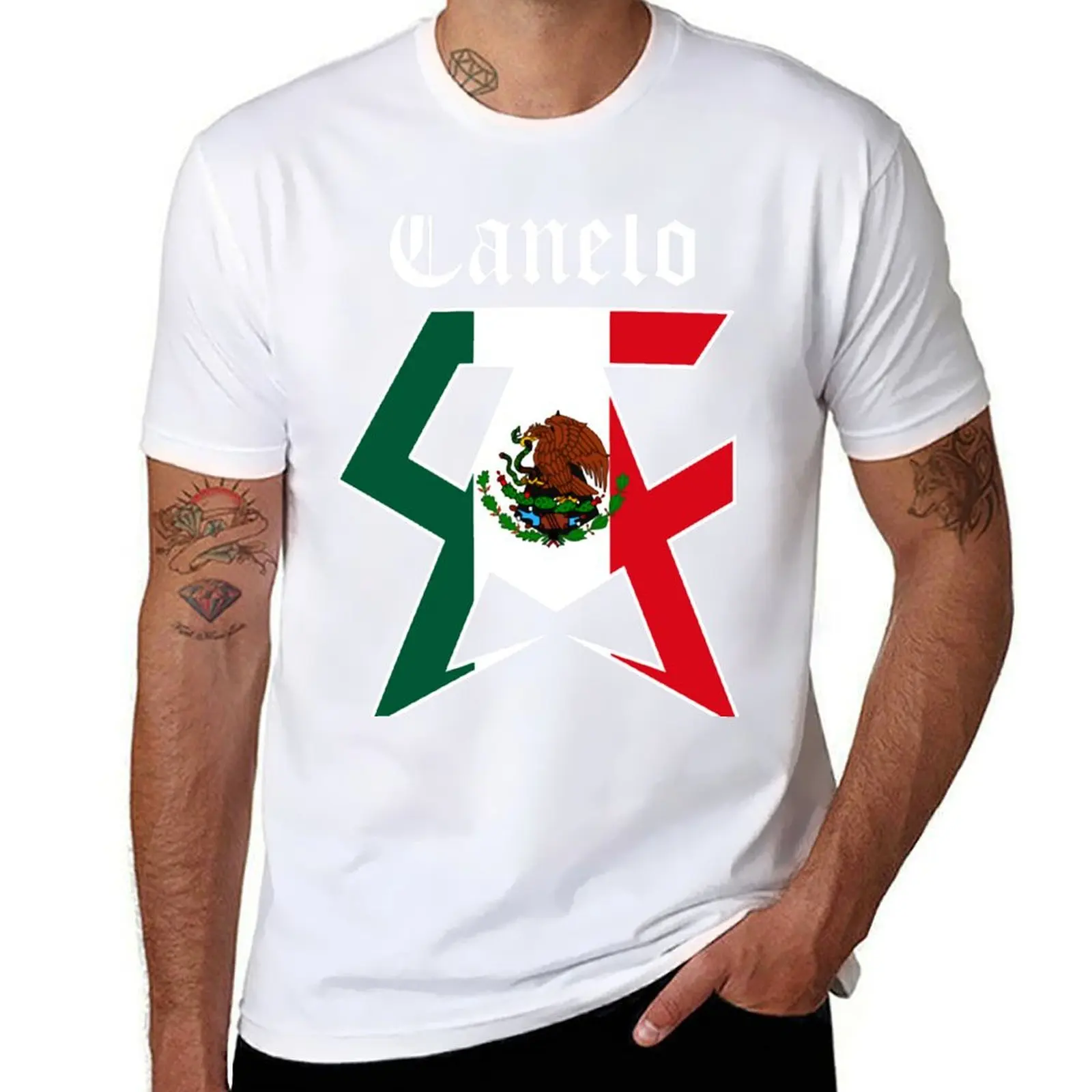 

Canelo Alvarez T-Shirt man t shirt luxury man t shirt summer T-Shirt