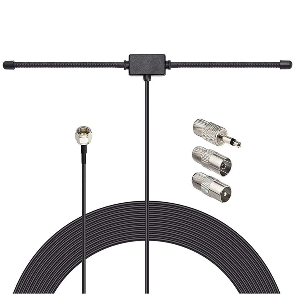 Universal Car Stereo AM FM Dipole Antenna FM Sheep Horn Antenna Car Dipole Antenna for Car FM TV Radio Station