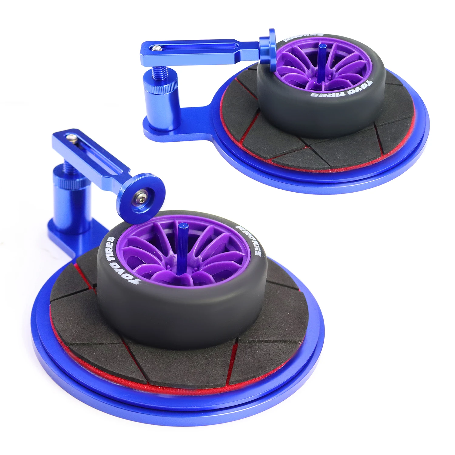 RC Aluminum Semi-Automatic Tire Gluer for Including 40MM and Tires Below 40MM 1/8 1/10 On-Road/Off-Road Drift Car Upgrade Part