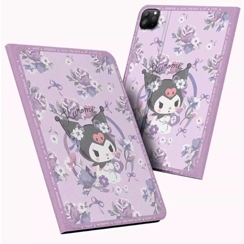 

Чехол Hello Kitty для iPad Funda ipad 9/10/11 A16 11 дюймов Защитный чехол Air3 4 5 10,9 дюйма M2 M3 Pro4 5 6 M4 12,9 дюйма 13 дюймов Чехол для планшета