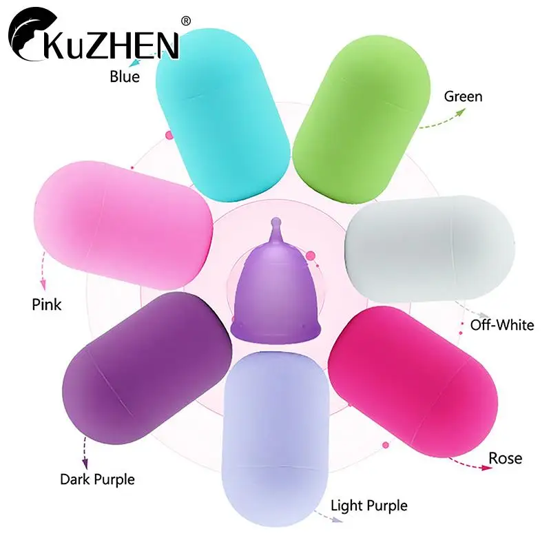 

Портативное хранилище для менструальных стаканов, герметичная гигиена менструации для женщин, женский продукт, многоразовый силиконовый стерилизационный держатель