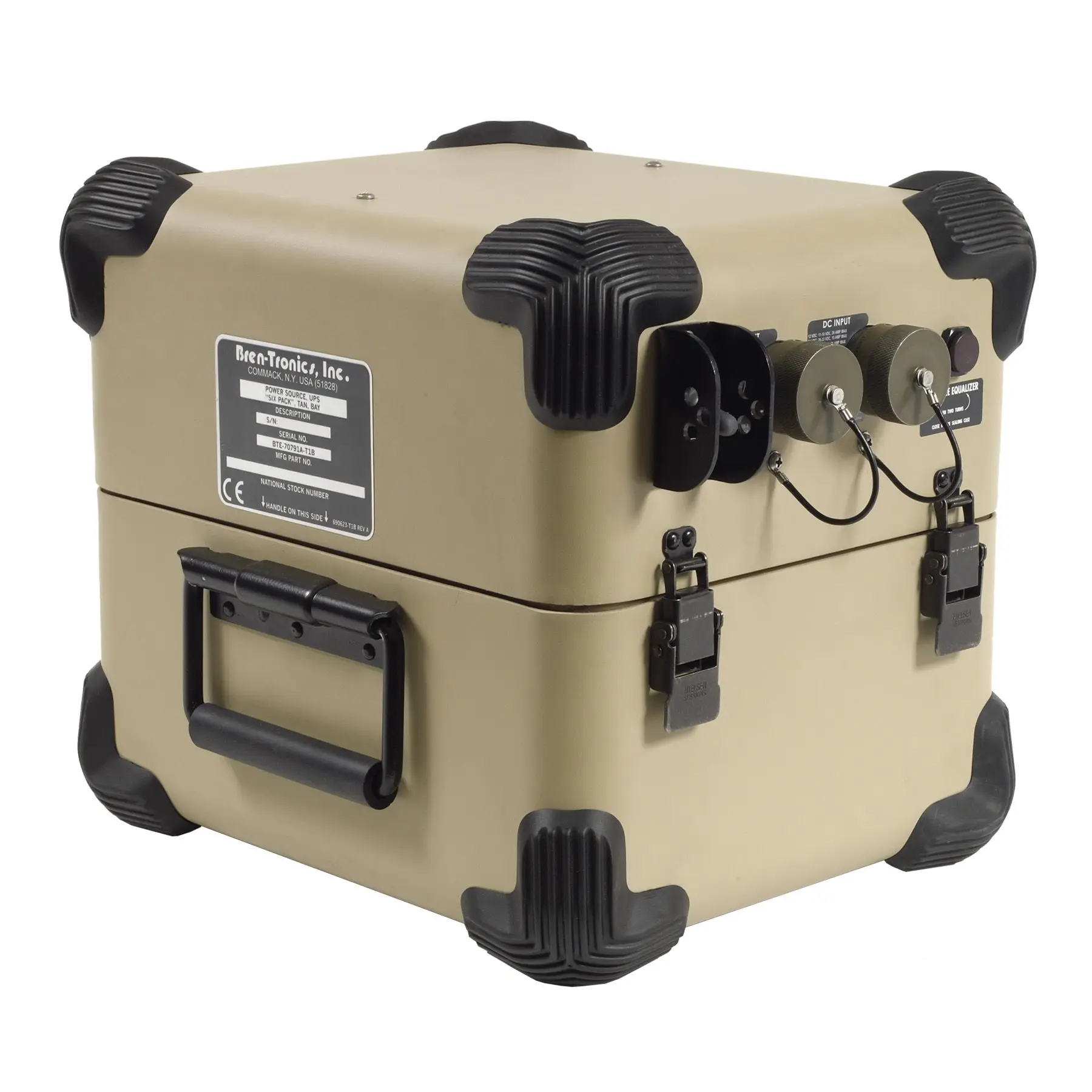 

ENNOPOL 1.8 kWh BB-2590/U Based Portable Power System BTE-70791A-T1B 6-PACK POWER SYSTEM RS-485 Communication Interface
