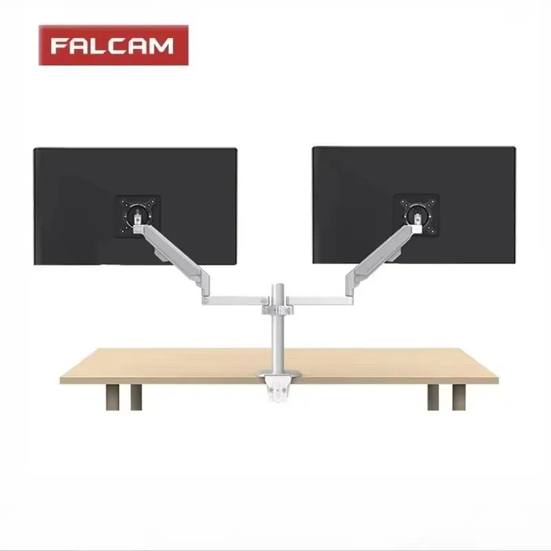 

FALCAM GEARTREE Desk Stand Mini Dual Screen Kit TZG00A3403 360degree Roll Rotation Mini Vertical Stand for Desk Bear Up To 40kg