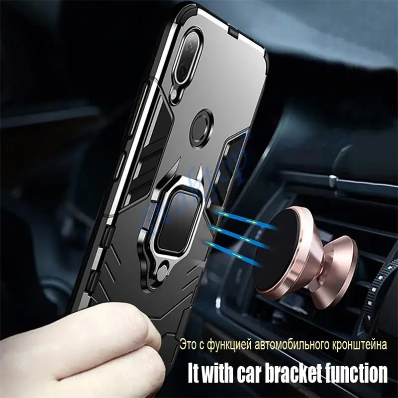 4 in 1 Armor Case for Huawei Y6 2019 Y6 Prime 2019 Y9 Y7 Pro Y5 Y9 2019 case for Huawei Nova 5 Pro 5i 4E 4 3 3i case Fundas Capa