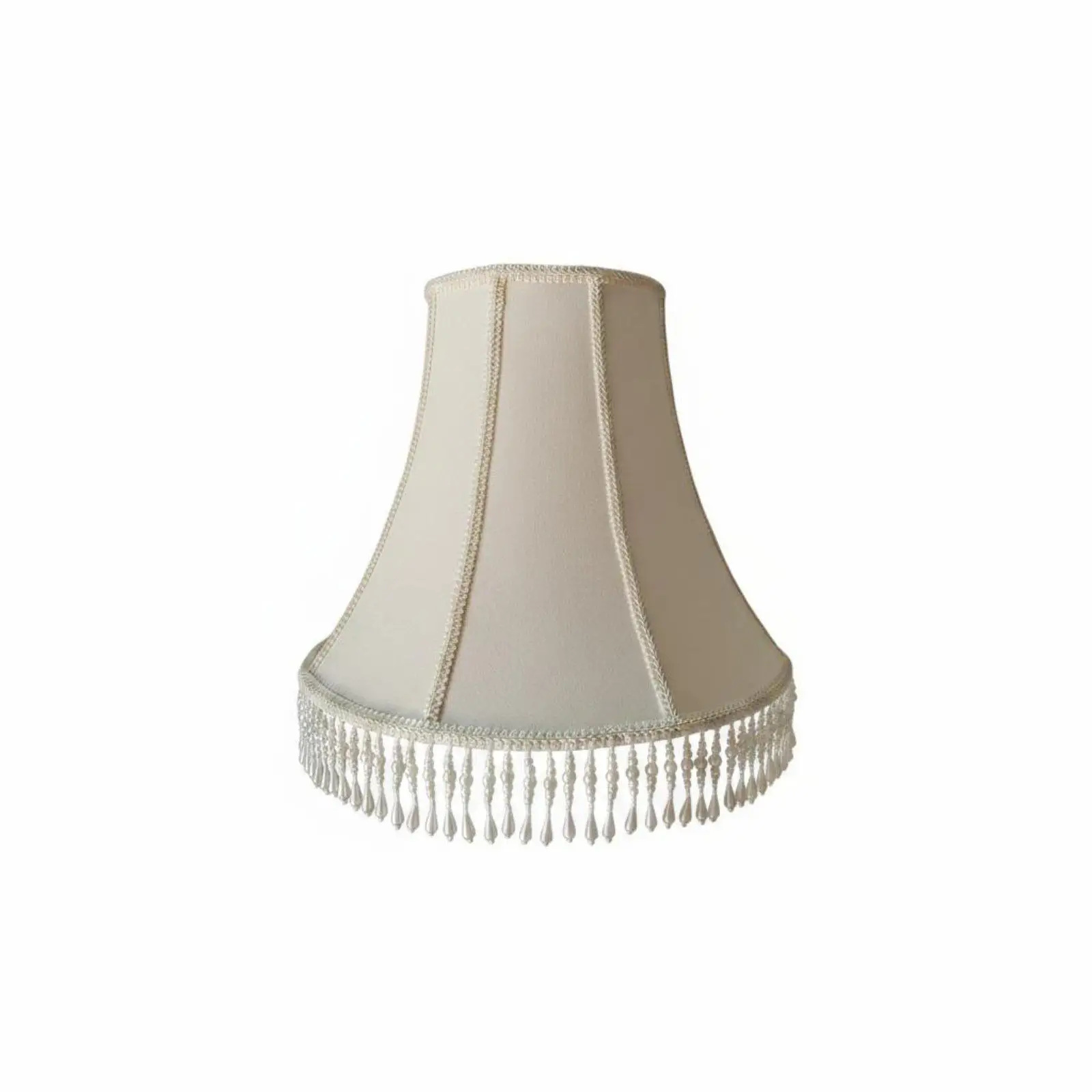 Linen Lampshade Fringe Edge Country Style Fabric Shade for Table Lamp Standing Lamp Home Lighting