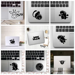 1 unidad de pegatinas de ordenador de animales geométricos de estilo de dibujos animados, papel tapiz artístico autoadhesivo para sala de estar, murales de decoración para habitación de niños