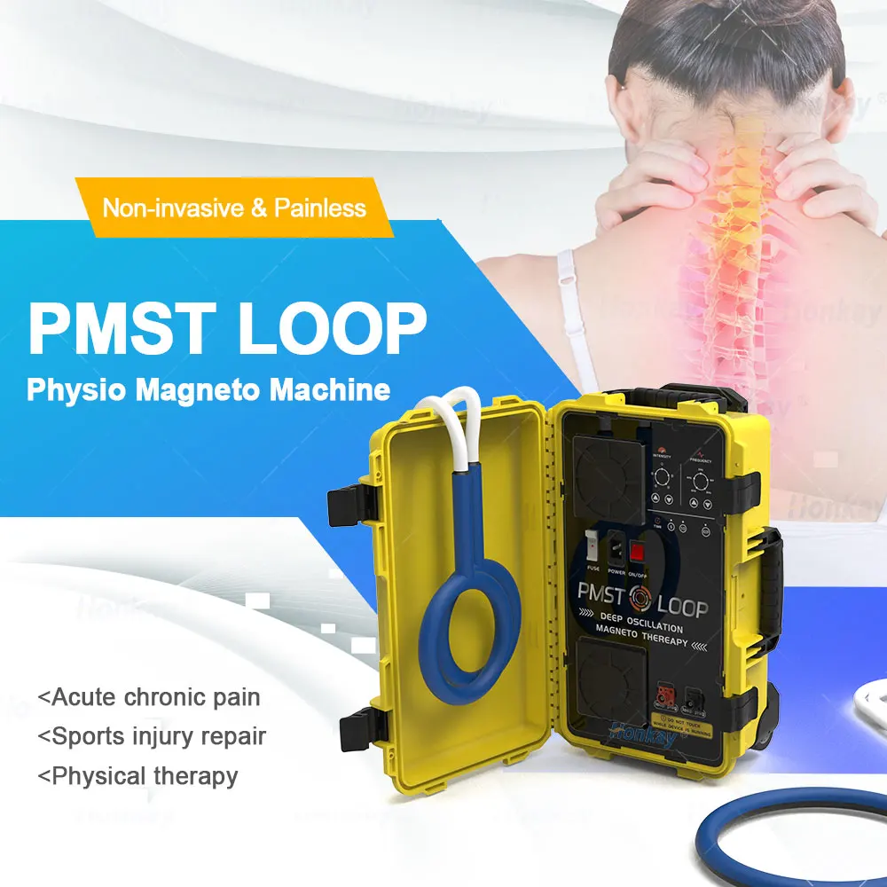 

New Technology PMST LOOP Pulsed Electromagnetic Field Therapy Pain Relief Muscle Relaxtion Portable PEMF Magnetic Therapy Device