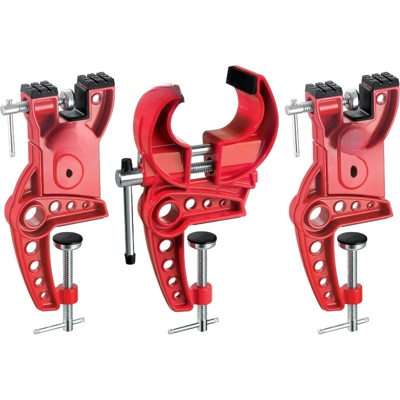 

T149-50 Ski Vise With 50mm Wide Jaws | Durable Adjustable Clamps For Waxing And Tuning Alpine