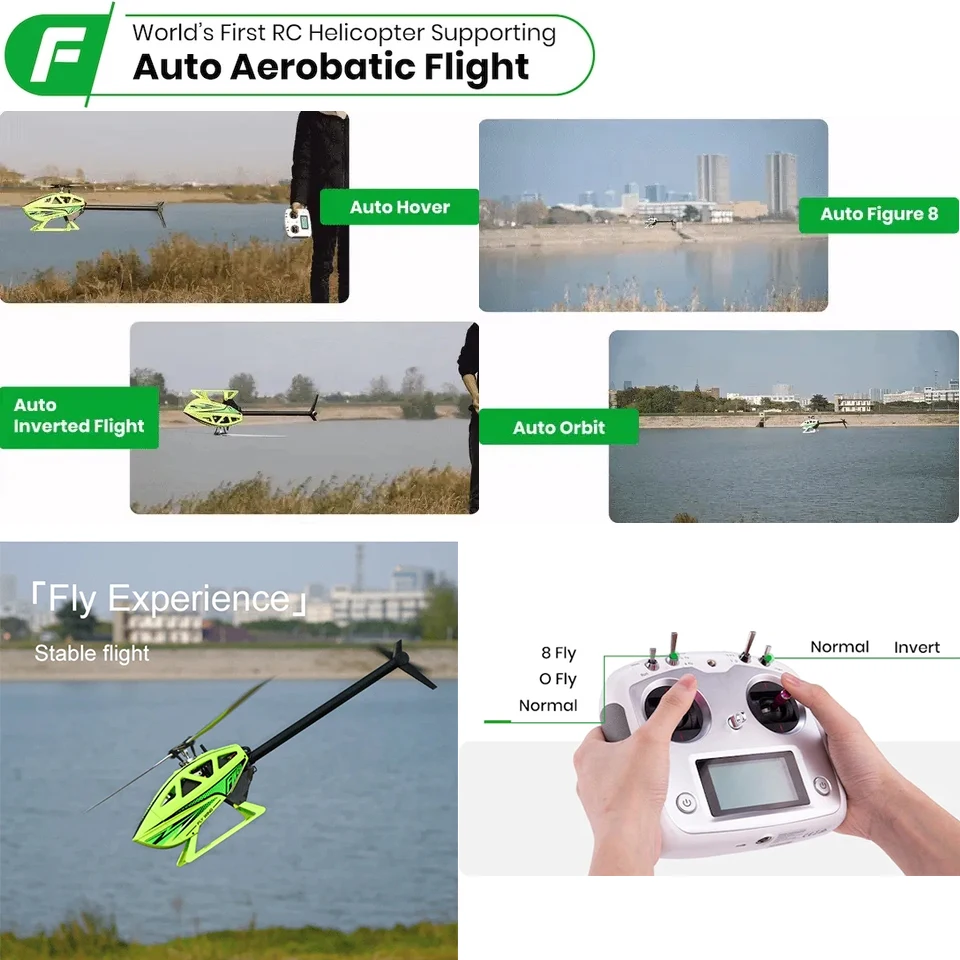 FlYWING FW450L V3 RC Helicopter FW450 6CH Scale Helicopter FBL Gyro 3D Brushless Autopilot RTF Helicopter H1 Flight Controller