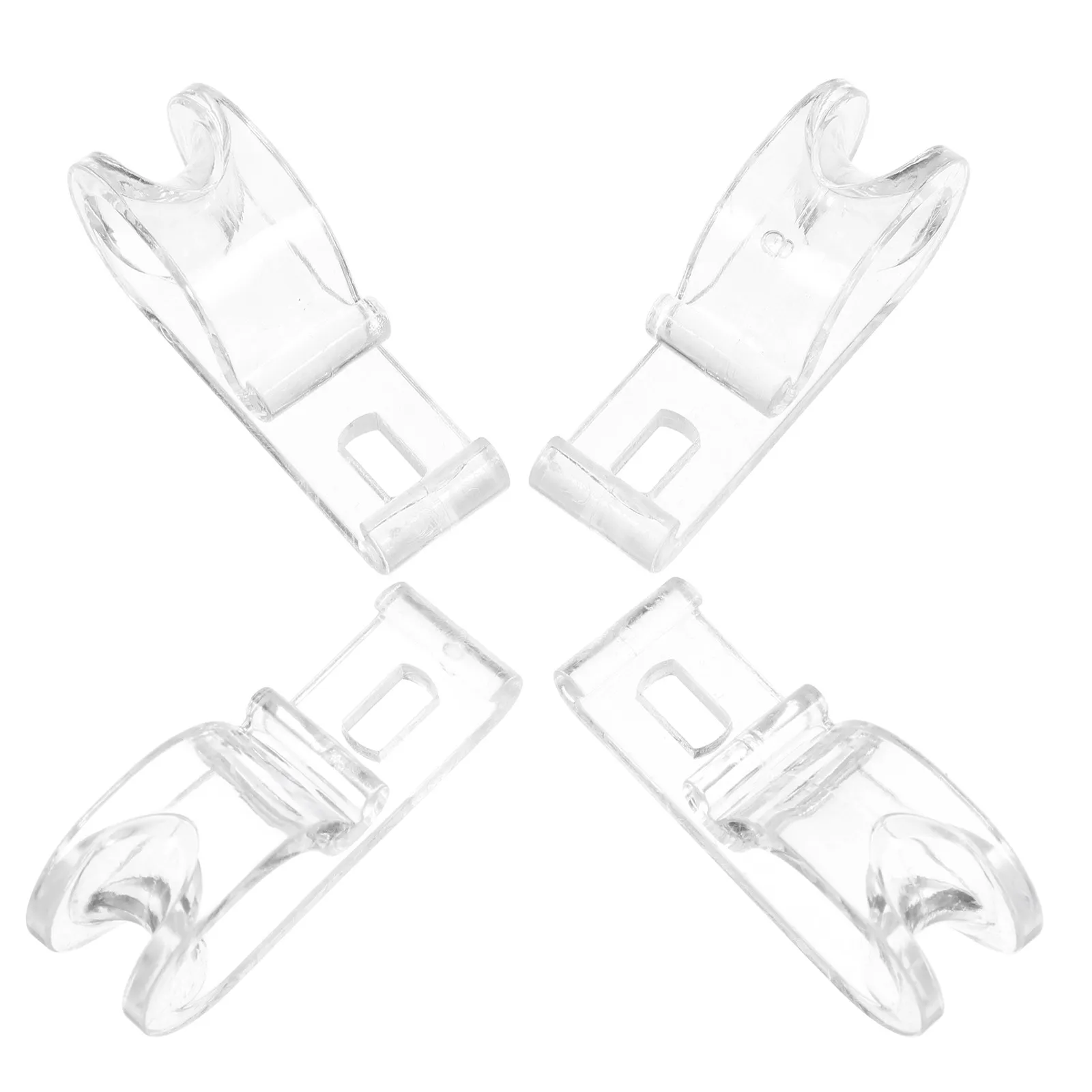 1Set Window Curtain Fixing Hooks Single Hole Roller Blind Clips Shade Chain Retainer Beaded Chain Holder Blind Cord Safety