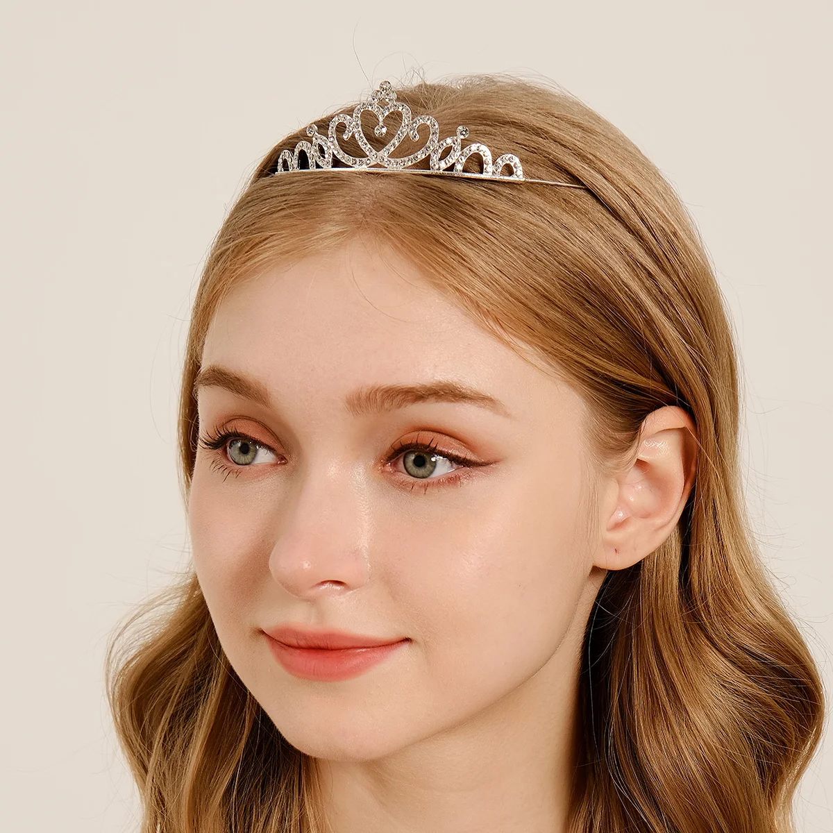 Miallo Birthday Crystal Rhinestone Crown Hair Bands For Kids Girl Hoop Headband Wedding Prom Tiaras Hair Jewelry Accessories