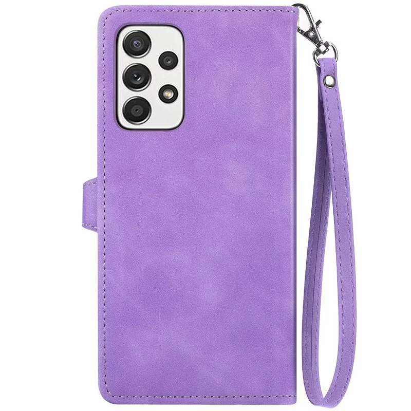 Zipper Flip Wallet Case For Samsung Galaxy Leather Cover A12 A13 A15 A34 A54 A53 A55 A52 A72 S20 S21 S22 S23 FE S24 Ultra Plus