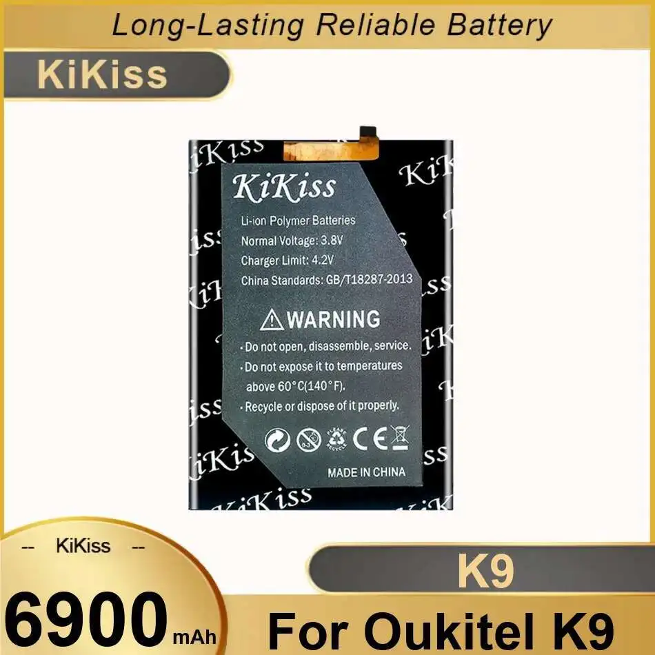 

Аккумулятор мобильного телефона надежное питание 6900 мАч для Oukitel K9