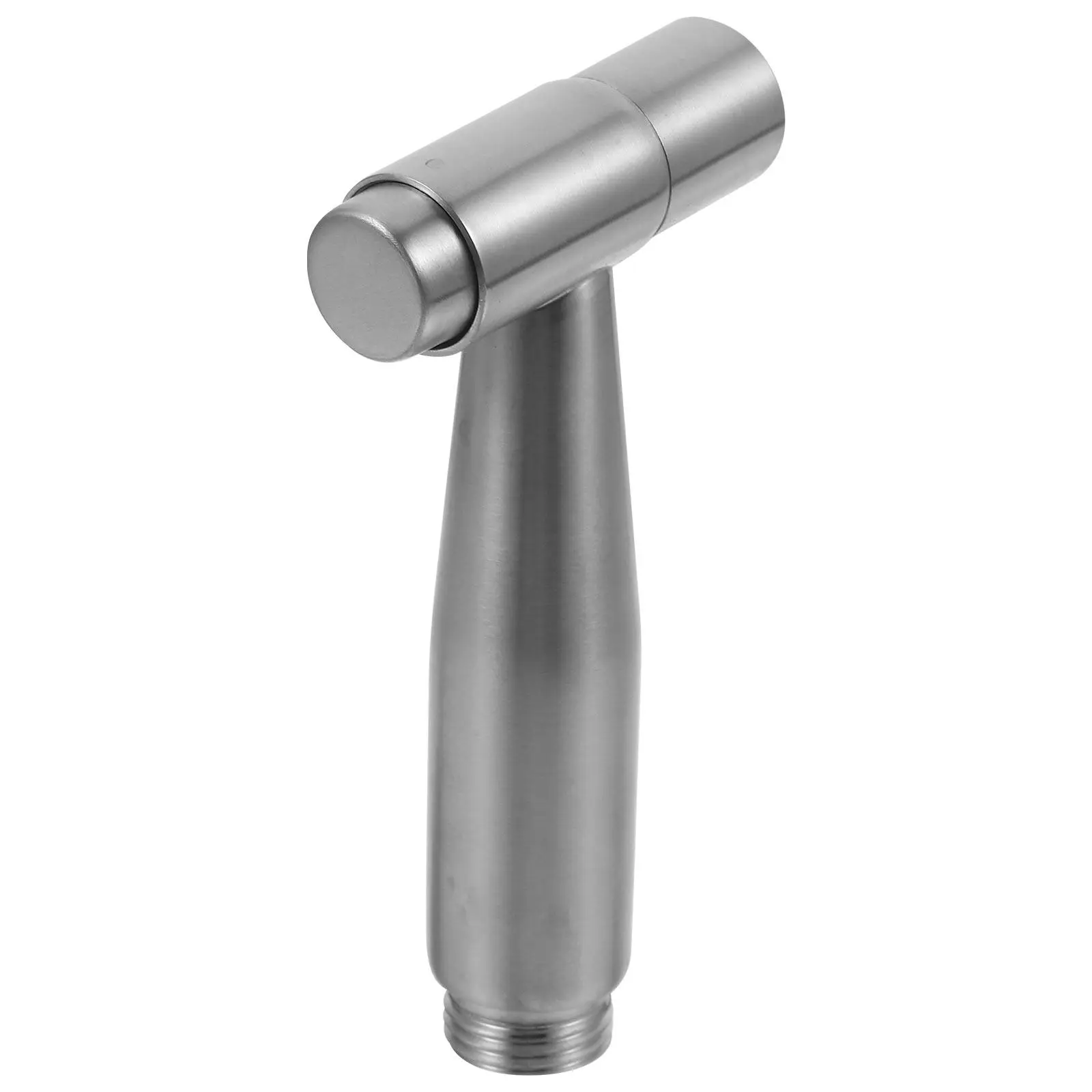 1pc tainless Steel Toilet Bidet Nozzle Durable Safe Women Bath Cleaner Multi-Purpose Shower Accessory For Balcony Toilet Silver