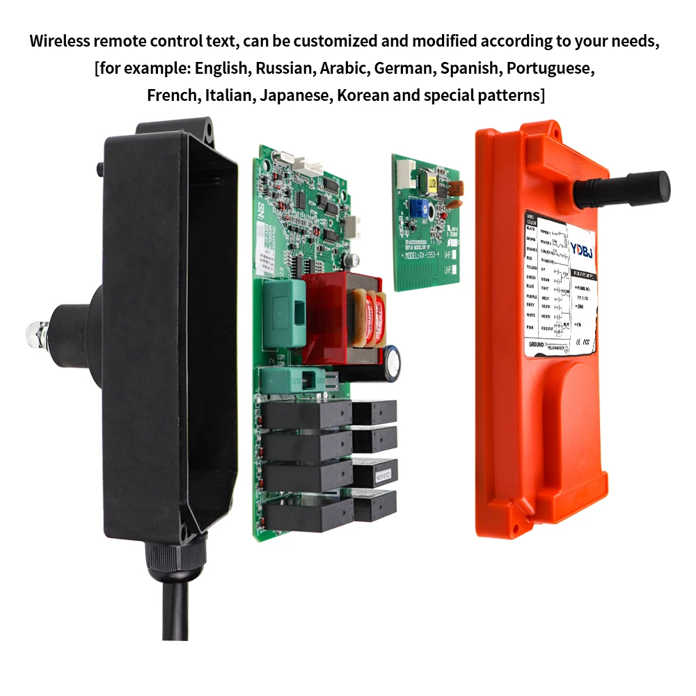 Hoist Crane Wireless Remote Control Industrial Channel Lift Radio F21-E1B Waterproof Wireless Remote Control