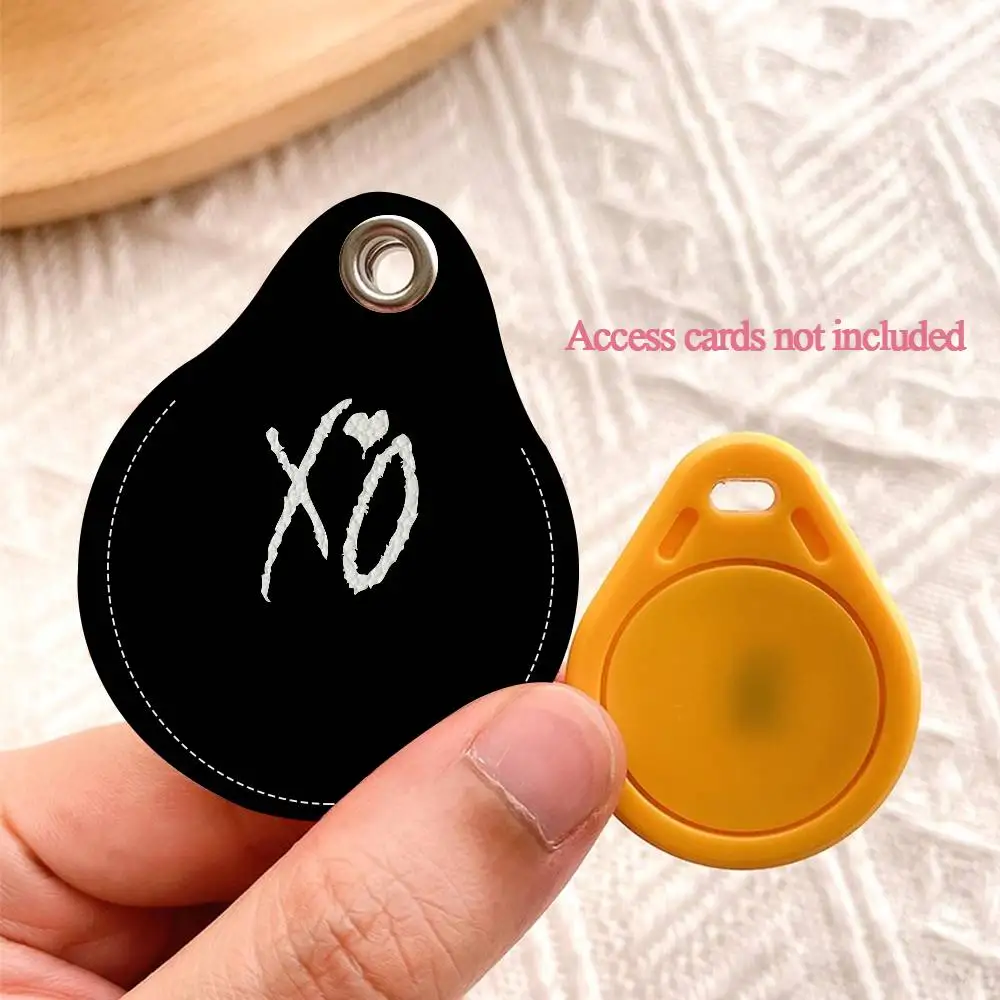 حامل بطاقة التحكم Rapper The Weeknd XO Waterdrop Aped N Acc للمركبات، غطاء حماية لسلسلة مفاتيح النقل العام #4