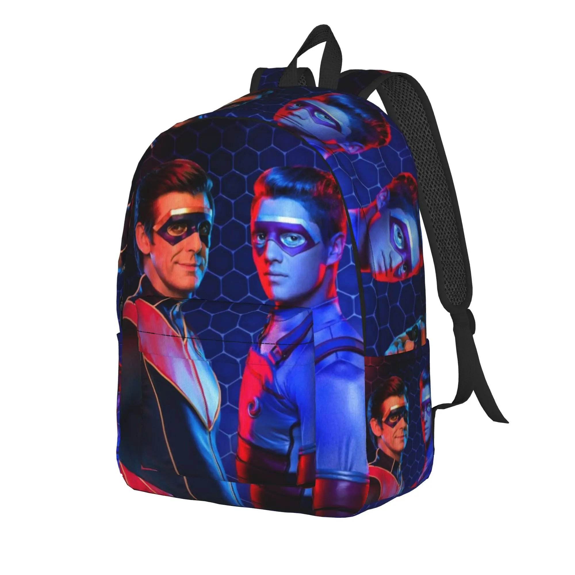 Captain Henry And Kid Danger  Backpack for Men Women Fashion Student Work Daypack  College Shoulder Bag Outdoor