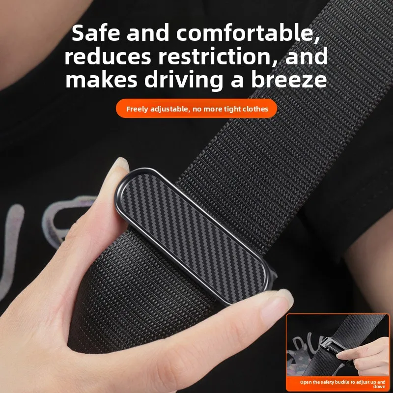 Car Seat Belt Adjuster Clip Anti-Neck Chafing Positioner for Adults Kids Pregnant Women Universal Comfort Shoulder Strap Locking