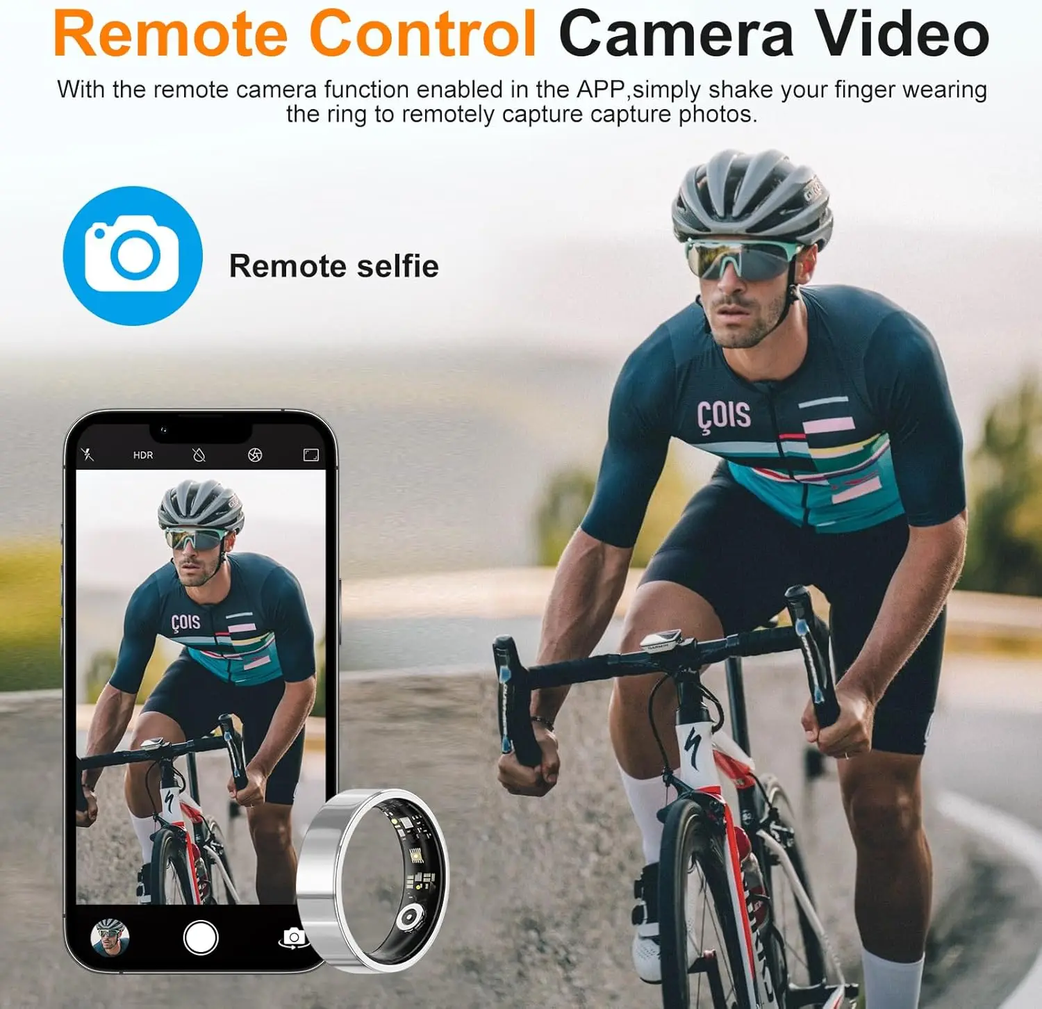 S10 المرأة رقيقة الذكية حلقة جهاز تعقب للياقة البدنية معدل ضربات القلب الأكسجين مراقبة دورة الحيض لا التطبيق الاشتراك سبيكة